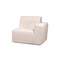 Deko Living 2 Place Seating Beige Outdoor Compressed Foam Sectional Sofas COP30217SET - alternate 2