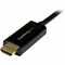 Startech.Com 10FT/3M PASSIVE DISPLAYPORT TO HDMI CABLE CONVERTER - 4K 30HZ/1080P/7.1 AUDIO/HD DP2HDMM3MB - alternate 1