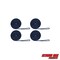 Extreme Max Extreme Max 3006.3013 BoatTector Double Braid Nylon Dock Line Value 4-Pack - 3/8" x 15', Navy 3006.3013 - alternate 1