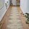 Jonathan Y Elm Diamond Stripe Geometric Shag Gray/Ivory 2 ft. x 8 ft. Runner Rug MOH408B-28 - alternate 3