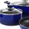 Oster 7 Piece Non Stick Aluminum Cookware Set in Blue 128654.07 - alternate 2