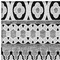 Homeroots 8' X 10' Black Gray And Ivory Quatrefoil Washable Indoor Outdoor Area Rug 583201 - alternate 3