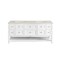 James Martin Vanities Breckenridge 72" Double Vanity, Bright White, w/ 3 CM Siberian Silestone Top 330-V72-BW-3SFR - alternate 3