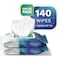 Fifthpulse Unscented w/ Aloe Vera, Alcohol-Free Cleaning Wipes for CPAP Equipment, 2 Pack's of 70 Count, 140PK FMN100640 - alternate 1