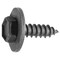 Auveco Hex Head Sems Tapping Screw M4.8-1.61 x 16mm - Black, 100PK 24176 - alternate 1