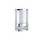 Homeroots Silver Heavy Duty Plastic Two Chamber Wall Mount Soap Dispenser 571500 - alternate 2