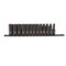 Sunex 3/8 in Dr. Metric Deep Impact Socket Set On Rail 3359A - alternate 1