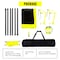 Vevor Outdoor Portable Volleyball Net System Adjustable Height Poles Carry Bag JH-201 - alternate 2