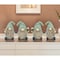 Homeroots Set of Four Blue and Green Polyresin Gnomes, 4PK 518088 - alternate 3