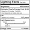 Bulbrite LED Filament PK of 25, 4.1 W Dimmable B11 Light Bulb with Clear FinishE12 Base, 3000K 776236 - alternate 4