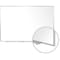 Ghent Dry Erase Board, Porcelain, 48 1/2 in, 72 1/2 in, Aluminum Frame, White, Matte M1-46-4 - alternate 1