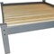 Homeroots Gray Solid Wood Queen Bed Frame 546724 - alternate 2