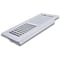 Sierra Grates 6 in. H X 10 in. W 2-Way 45 Degree Louvered, Steel, White Floor Register TWF610-WHT - alternate 2