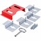 Eaton Tripp Lite Series SmartRack Outdoor Industrial Enclosure with Lock - NEMA 4, Surface Mount,  SRIN410106R - alternate 1