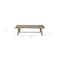 Homeroots 60" Natural Distressed Solid Wood Dining Bench 524061 - alternate 3