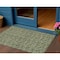 Homeroots 3' X 5' Olive Green Artichoke Green And Ivory Floral Washable Indoor Outdoor Area Rug 581912 - alternate 1