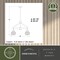 Vaxcel Avondale 25.5-in Nickel and Wood Farmhouse 5 Light Chandelier Fixture H0256 - alternate 2