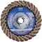 Pferd PFERD Flap Disc, PVL-R, POLIVLIES CURVE, 4-1/2in x 5/8-11, Medium, Aluminum oxide 45926 - alternate 2