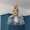 Vaxcel Beloit Brushed Gold Farmhouse Mini Pendant Ceiling Light Clear Glass P0429 - alternate 2