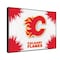 Holland Bar Stool Co Calgary Flames 24"x32" Canvas Wall Art LCnvs2432CalFla - alternate 2
