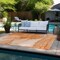 Homeroots 9' X 12' Orange Abstract Washable Indoor Outdoor Area Rug 559755 - alternate 2