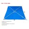 Mytee Products 26 ftx26 ft 16Oz Debris Lifting Tarp w/4 Lifting Loops 30,800lbs WLL - Blue STHD-2626 - alternate 2