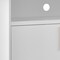 Homeroots Modern White And Natural Two Door Console Table 389028 - alternate 2