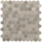 Daltile Uptown Glass 1in Hexagon Mosaic, 16.92 SQFT Per Carton, 18PK UP181HEXMS1P - alternate 1