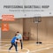 Vevor 44" Basketball Hoop Adjustable Height Backboard System for Outdoor Indoor M021A-2 - alternate 3