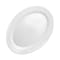 Ultra By Gibson White Shadow 2 Piece 14 Inch Oval Tempered Opal Glass Serving Platter Set in White 138955.02 - alternate 2