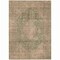 Homeroots 10' X 14' Artichoke Green And Beige Medallion Washable Indoor Outdoor Area Rug 616447 - alternate 2