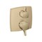 Hansgrohe Ecostat Classic Pressure Balance Trim Classic Square with Diverter in Brushed Bronze 15865141 - alternate 1