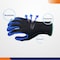 4Dock Foam Latex Coated Glove, Blue/Green, M 12 PK WG001-M - alternate 2
