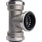 Quickfitting 1'' x 1'' x 1'' Push-to-Connect Stainless Steel Tee SS834R - alternate 2