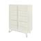 Global Furniture Usa Contemporary Lyra Beige Chest LYRA-BEIGE-CH - alternate 2