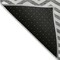 Homeroots 3' X 5' Gray And Ivory Chevron Washable Indoor Outdoor Area Rug 595313 - alternate 2