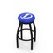Holland Bar Stool Co 30" Blk Wrinkle Tampa Bay Lightning Swivel Bar Stool, Accent Ring L8B2B30TBLght - alternate 1