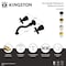 Kingston Brass Double-Handle Wall Mount Bathroom Faucet, Antique Brass KS3123PKX - alternate 2