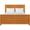 Homeroots Three Piece Brown Solid Wood Bedroom Set 523701 - alternate 2