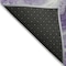 Homeroots 8' X 10' Purple And Silver Abstract Washable Indoor Outdoor Area Rug 618343 - alternate 3