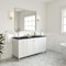 James Martin Vanities Chicago 60 in. Single Vanity, Glossy White, w/ 3 CM Charcoal Soapstone Silestone Top 503-V60S-GW-3CSP - alternate 2