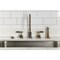 Kingston Brass Double-Handle Widespread Kitchen Faucet with Knurled Handle and Brass Sprayer, Antique Brass KS8723KNLBS - alternate 2