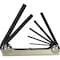 Eklind 7 Piece Metric Fold-Up Hex Key Set, 21171 21171 - alternate 1