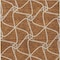 Homeroots 3' X 5' Orange And Ivory Geometric Washable Indoor Outdoor Area Rug 612893 - alternate 2
