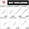 Milwaukee Tool SAWZALL Metal Cutting Bi-Metal Reciprocating Blade Set (16-Piece), PK16 49-22-1216 - alternate 3