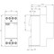 Siemens INSTA contactor with 3 NO contacts and 1 NC Contact for 230 V AC 400V 25A 5TT5031-2 - alternate 2