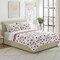 Lavish Home 3-Piece King Quilt Set Bedspread & 2 Pillow Shams with Patriotic Star Pattern Lightweight Set 66-002-PRT-SK - alternate 2