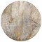 Homeroots 8' Round Brown Round Abstract Washable Non Skid Indoor Outdoor Area Rug 559573 - alternate 2