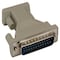 Sanoxy 2 PACK  DB9 Male to DB25 Male AT Modem Adapter SNX-CBL-LDR-DB201-0100 - alternate 2