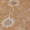 Homeroots 9' X 12' Copper Ivory And Black Floral Washable Indoor Outdoor Area Rug 604759 - alternate 2